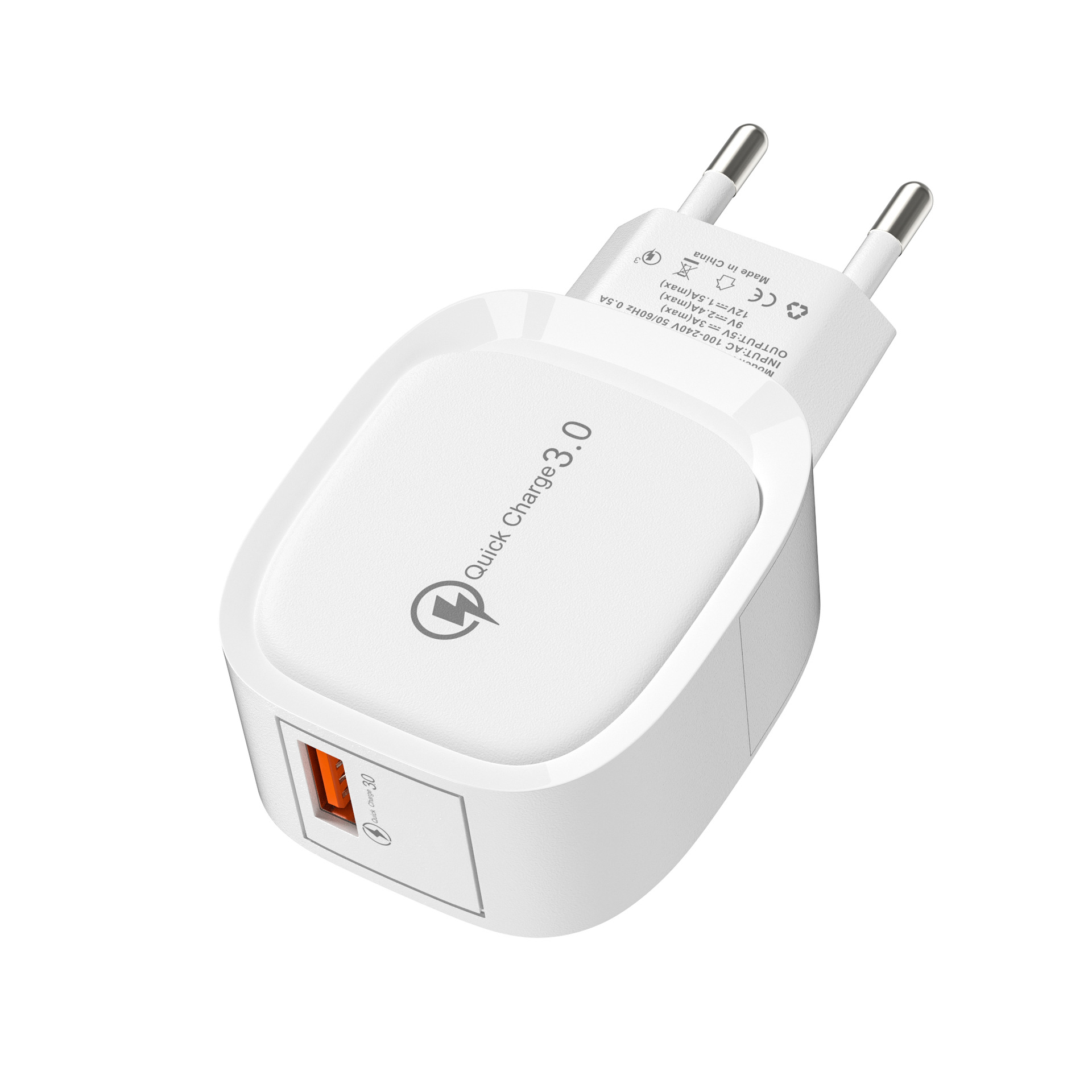 现货美规手机充电头批发usb直充5v3a快充充电插头适用苹果充电器