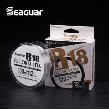 SEAGUAR R18西格银标主线子线原装进口正品鱼线碳线路亚线前导线