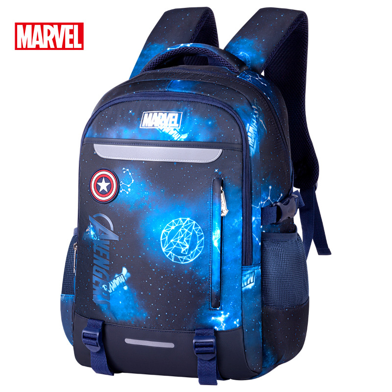 Disney Starry Sky Schoolbag Primary and Secondary School Students Grade 3 to Grade 6 Boys Lightweight and Large Capacity Spider-Man Backpack