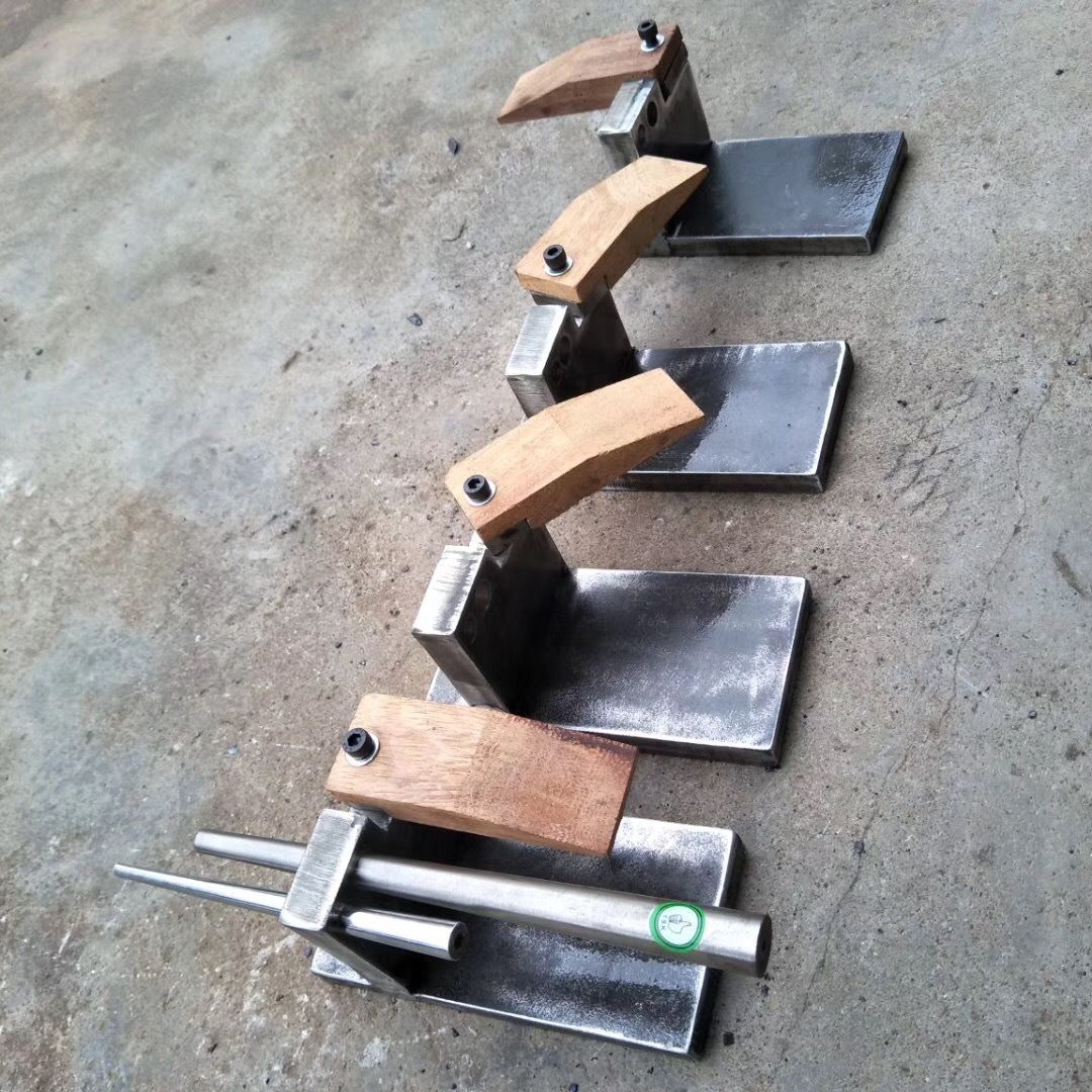 金工首饰执模手镶台戒指铁木台塞耳环棒固定器功夫台打金工具