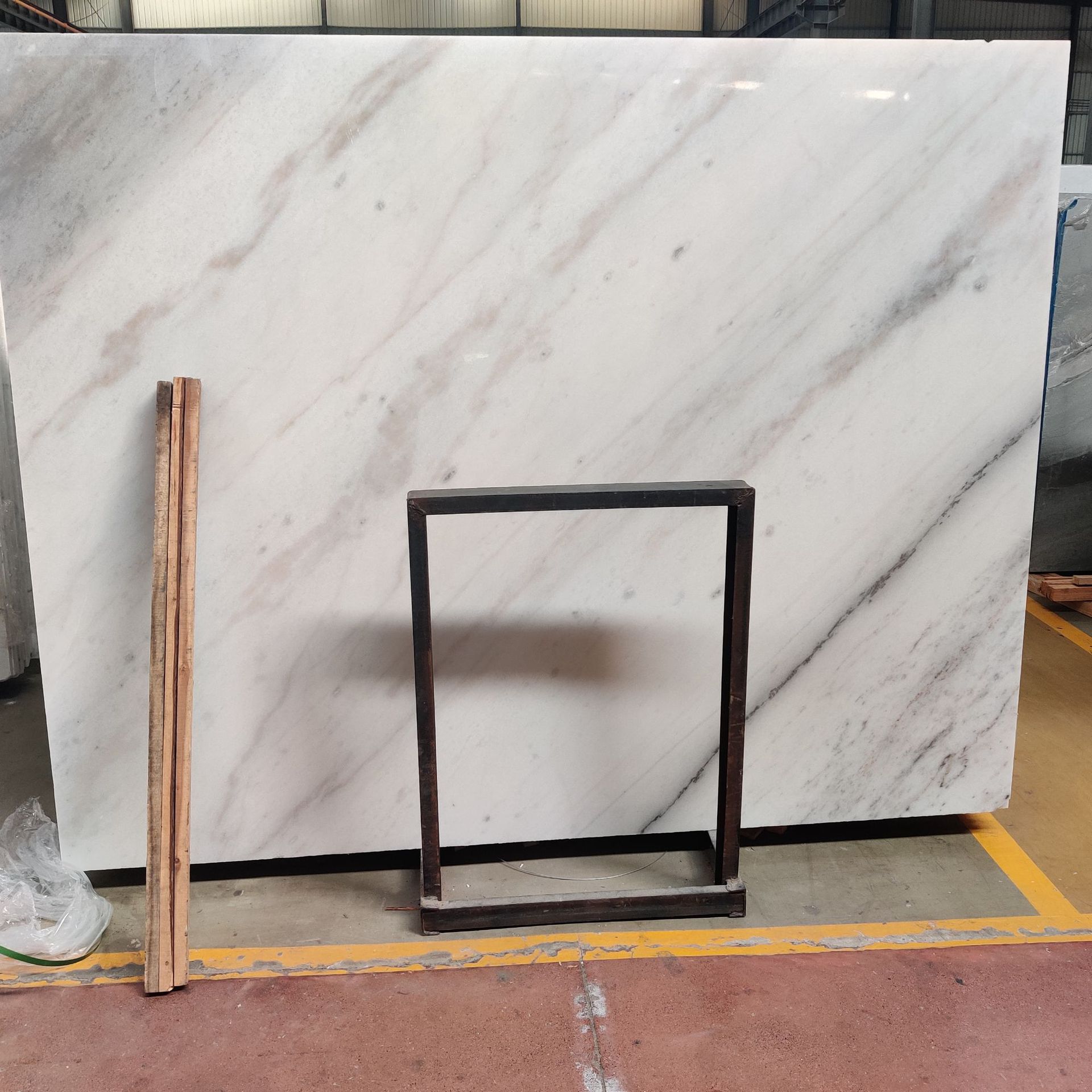 天然大理石厂家加工广西白板材台面地板背景墙酒店别墅工程板定治