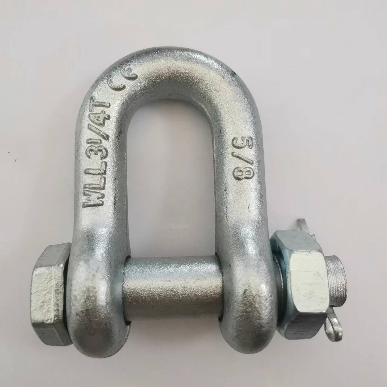 价格优卸扣美标d型卸扣带螺母卸扣船用锻造弹簧滑轮卸扣国标卸扣