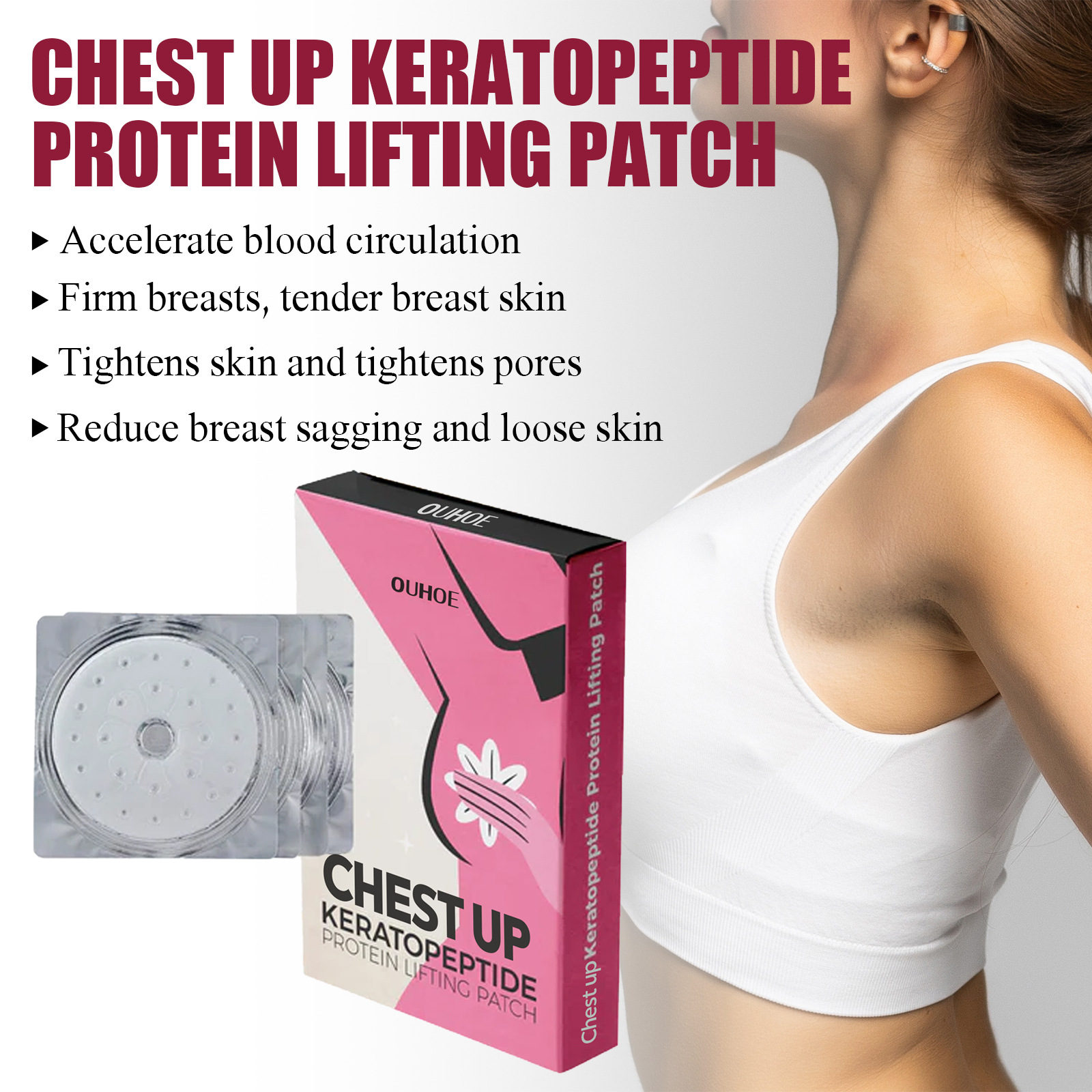 Ouhoe Protein Chest Lifting Patch