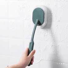 US4A家用卫生间海绵擦长柄刷子 加厚百洁布浴缸刷浴室地板瓷砖清