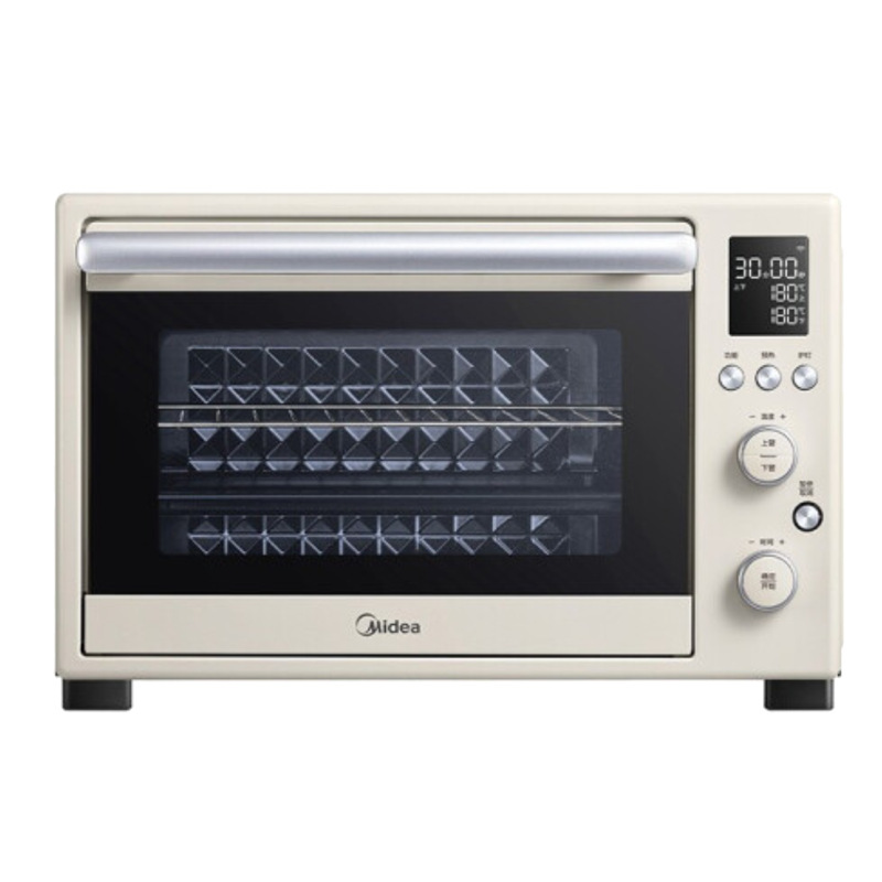 美的电烤箱热风循环搪瓷台式家用蛋糕智能控温pt3530w-d-阿里巴巴