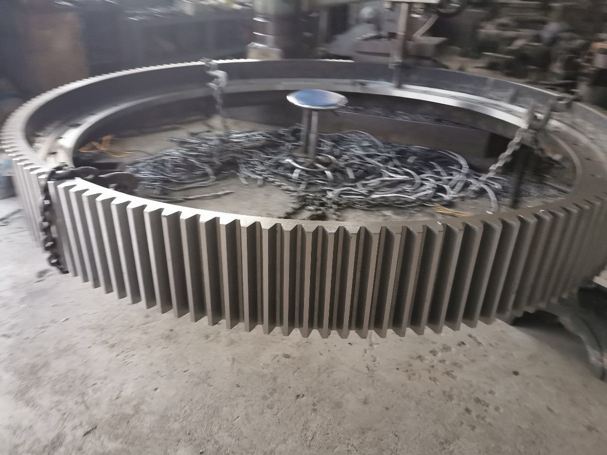 1.8-4.2米回转窑大齿轮,烘干机滚圈,干燥机托轮配件,厂家价格