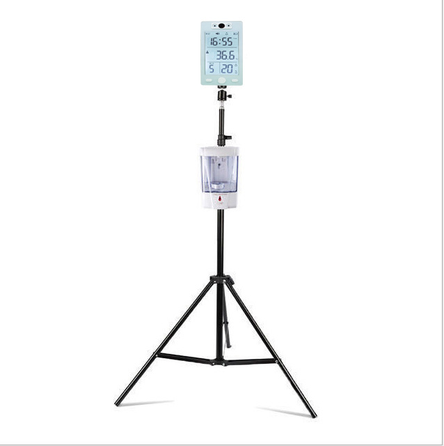 自动测温仪k3大屏智能红外测温k8壁挂式语音播报无线自动测温定制