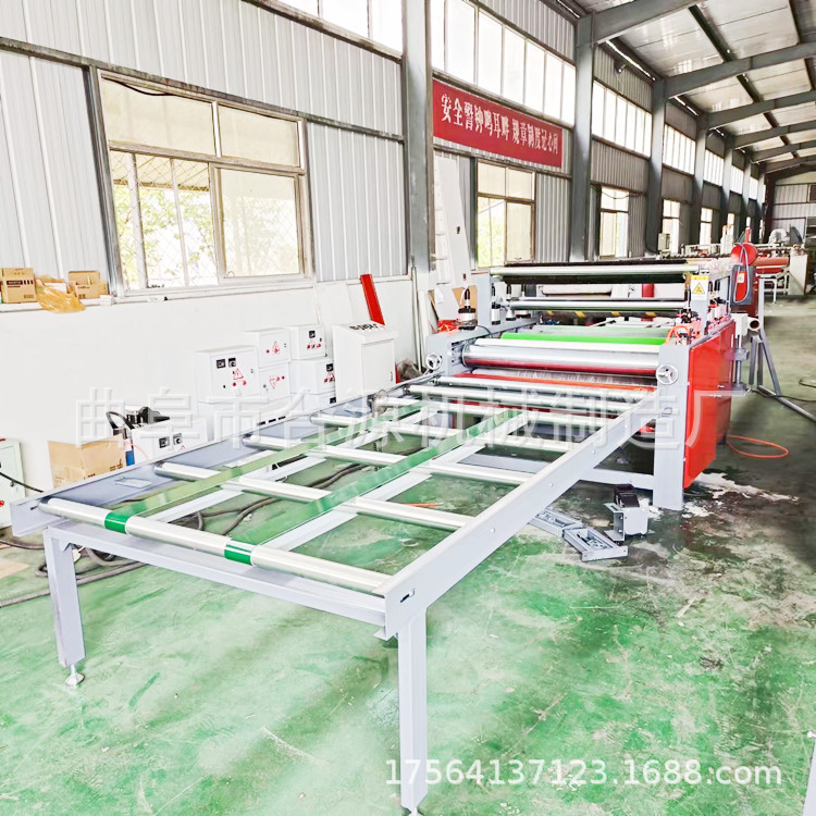 木工板材覆膜贴面机 铝板覆膜贴面机 新型免涂胶冷转印贴面技术