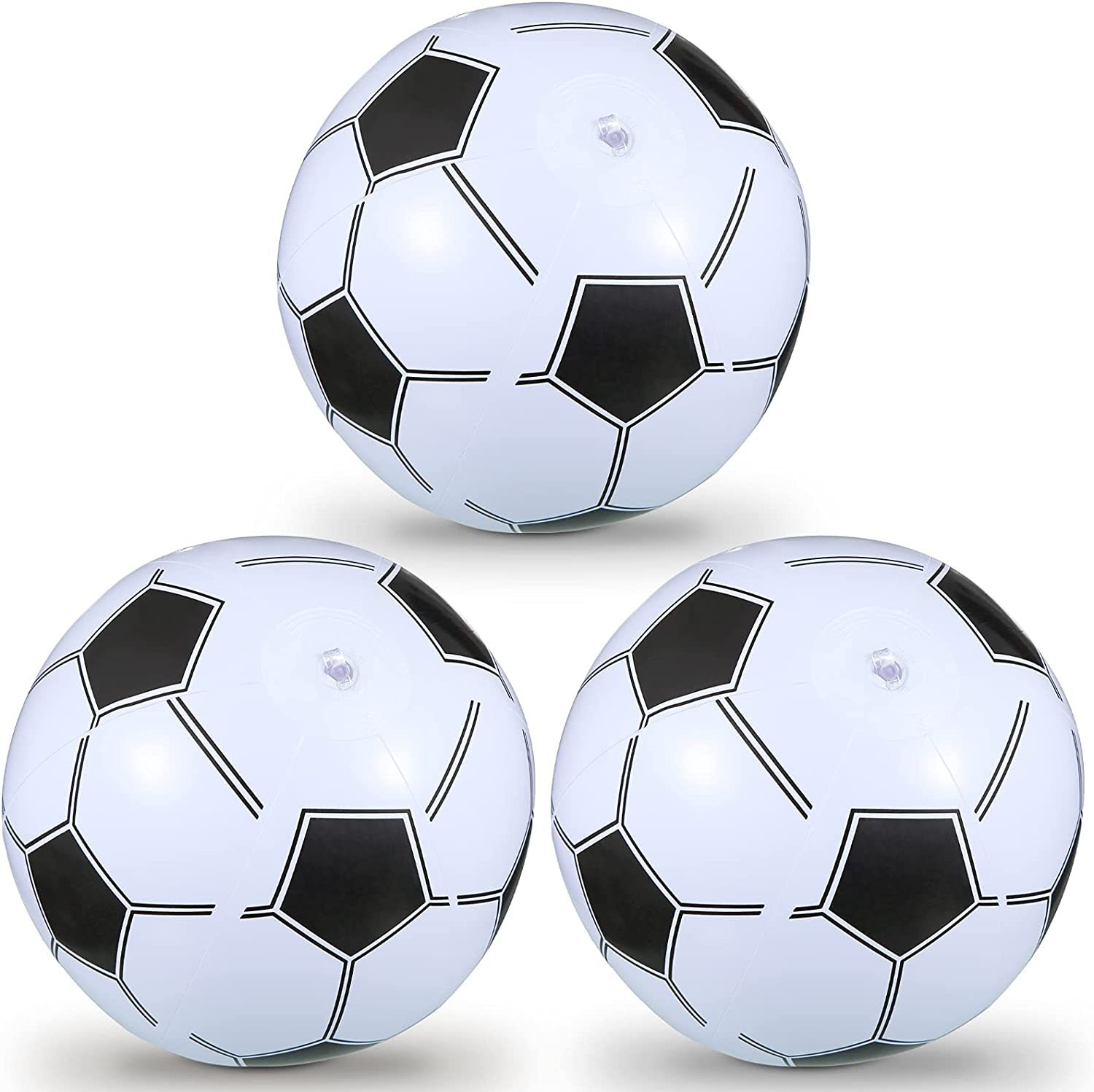 Creative Advertising Football PVC Inflatable Ball Beach Ball Bar KTV Decoration World Cup Football Inflatable Toy Ball