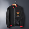 2021 Spring new pattern Youth man Little bee Embroidery leisure time Jacket Thin section mlb Stand collar coat 2021 Spring new pattern Youth man Little bee Embroidery leisure time Jacket Thin section mlb Stand collar coat