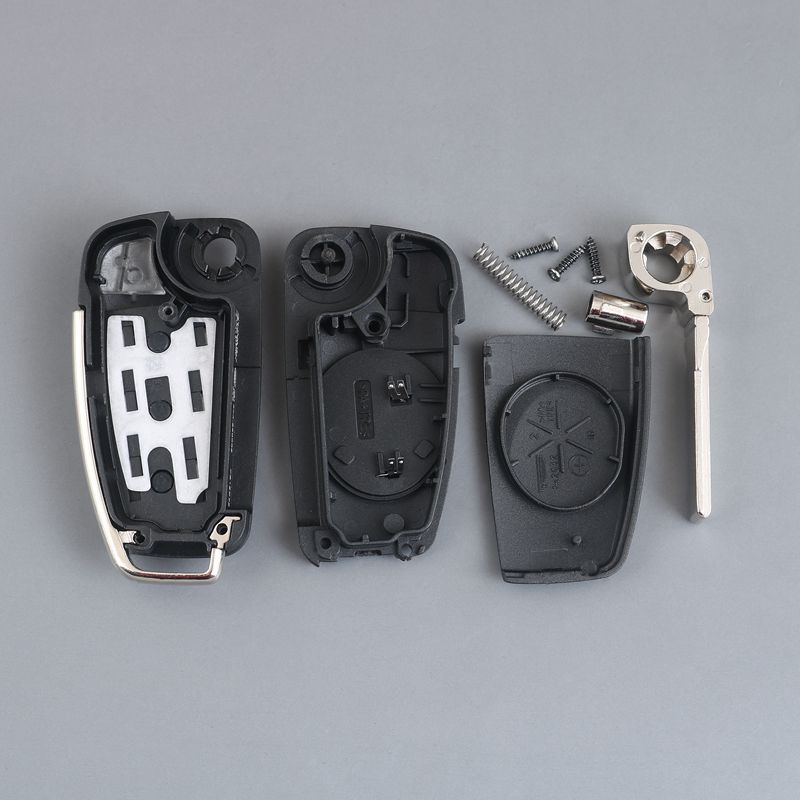 Applicable to Audi Key Shell A3 A4l Audi Car Original Factory Folding Remote Control Replacement Shell