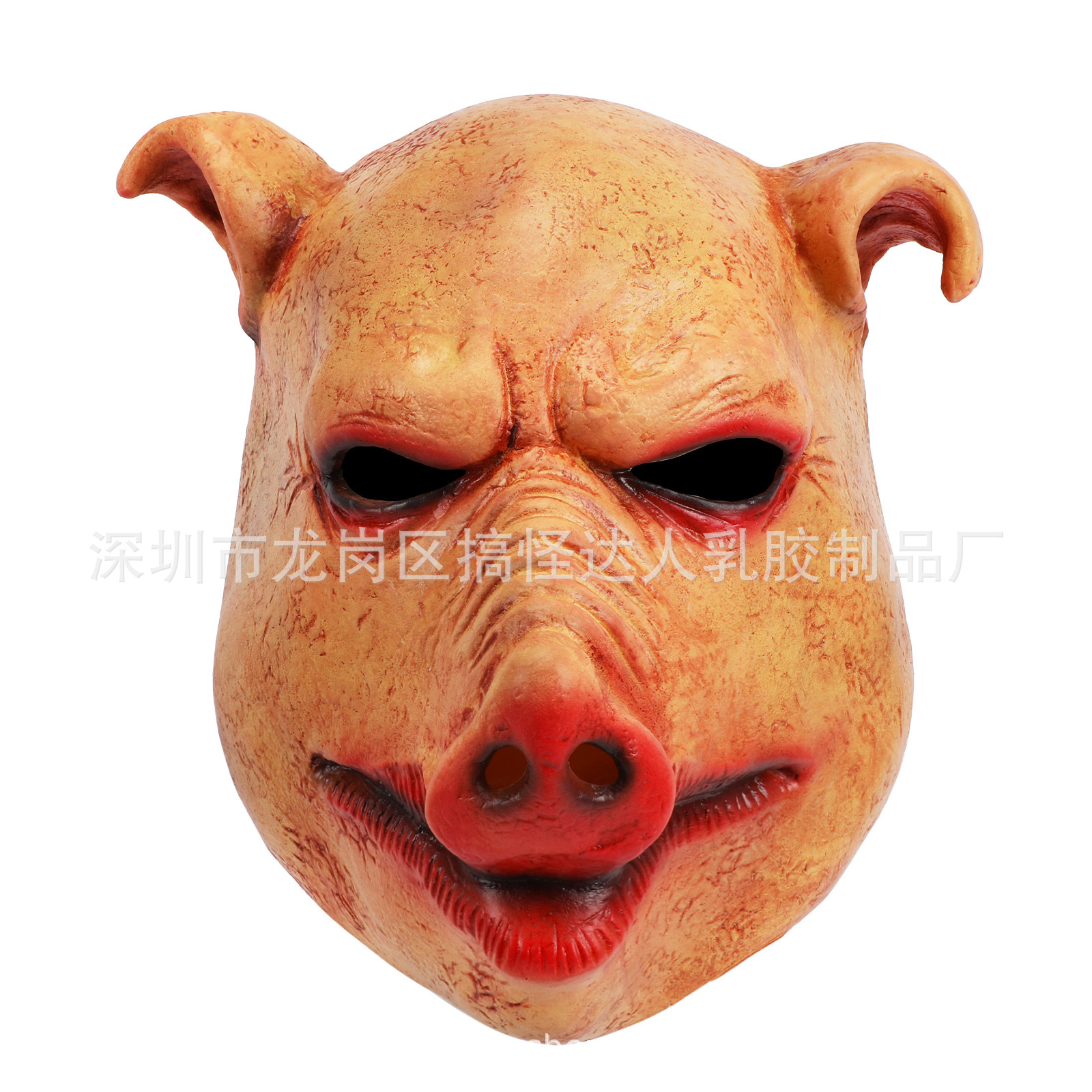 万圣节德州电锯惊魂杀人狂面具恐怖魔鬼成人头套猪头惊悚小丑面具