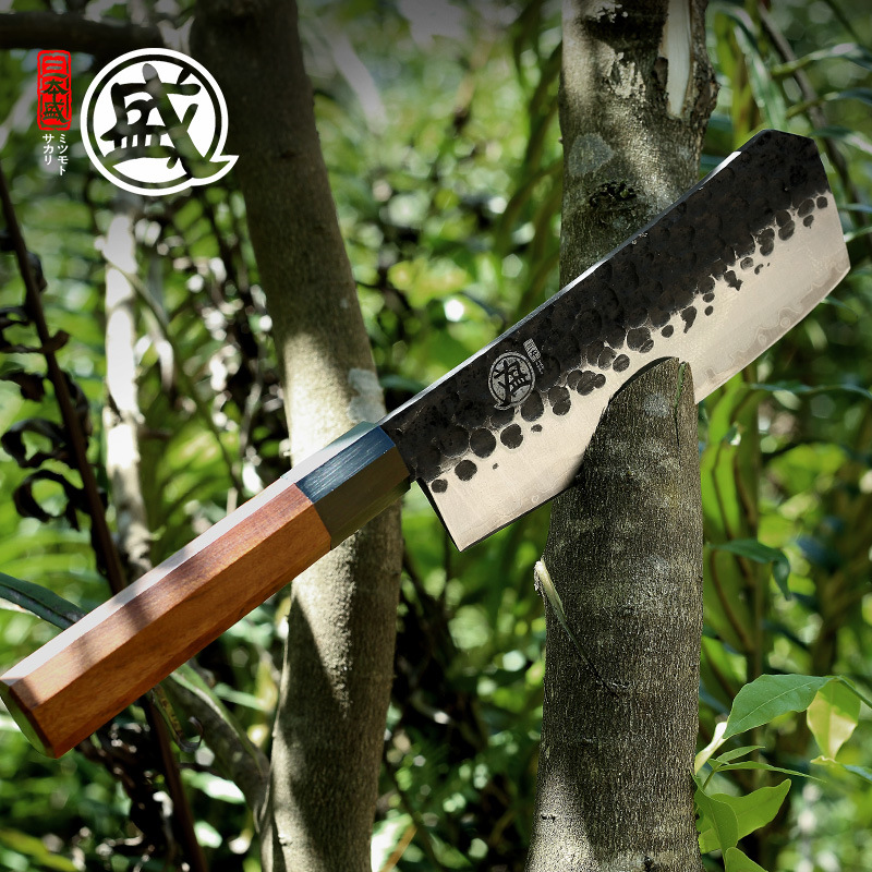 日本家用砍骨刀厨房斩骨刀剁肉刀剁骨刀户外砍柴刀