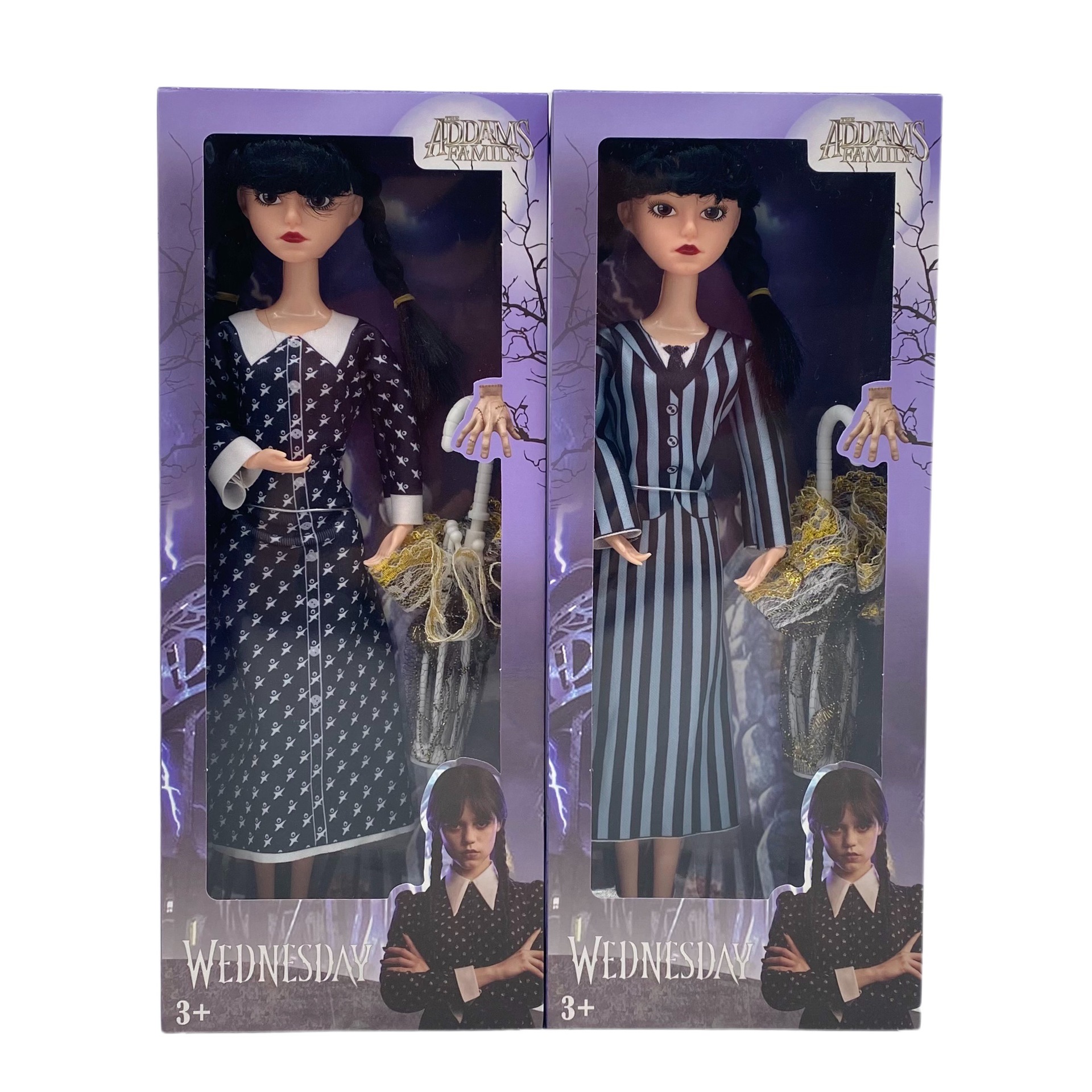 Cross-Border New Foreign Trade Toys a Doll of Adams Wednesday Addams Doll Factory Wholesale