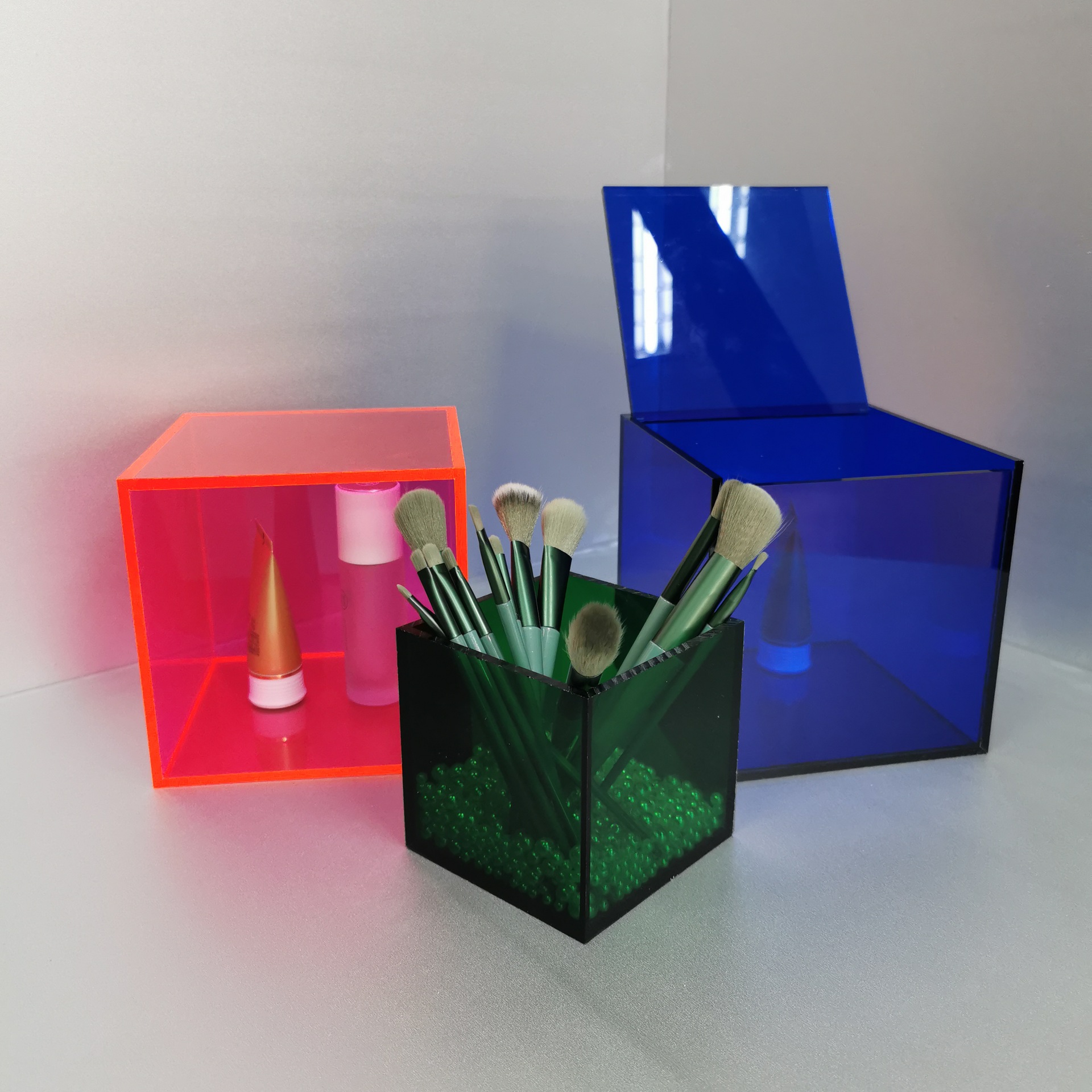 亚克力展示盒 制作超市食品防尘罩透明 方形亚克力盒子