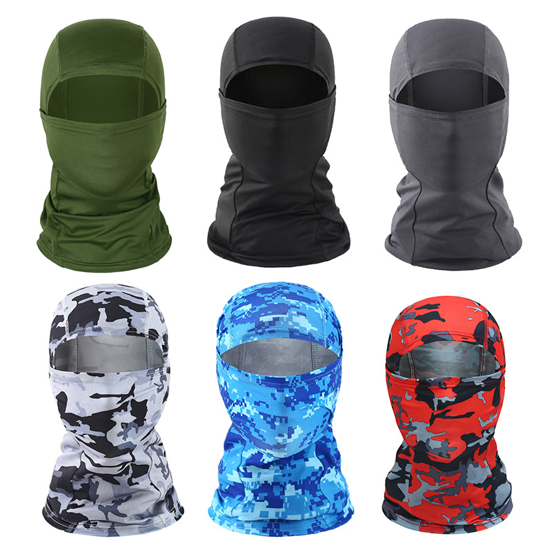 Cross-Border Amazon Balaclava Tactical Flying Tiger Head Cover Sports Sun Protection Quick-Drying Ice Silk Cycling Mask
