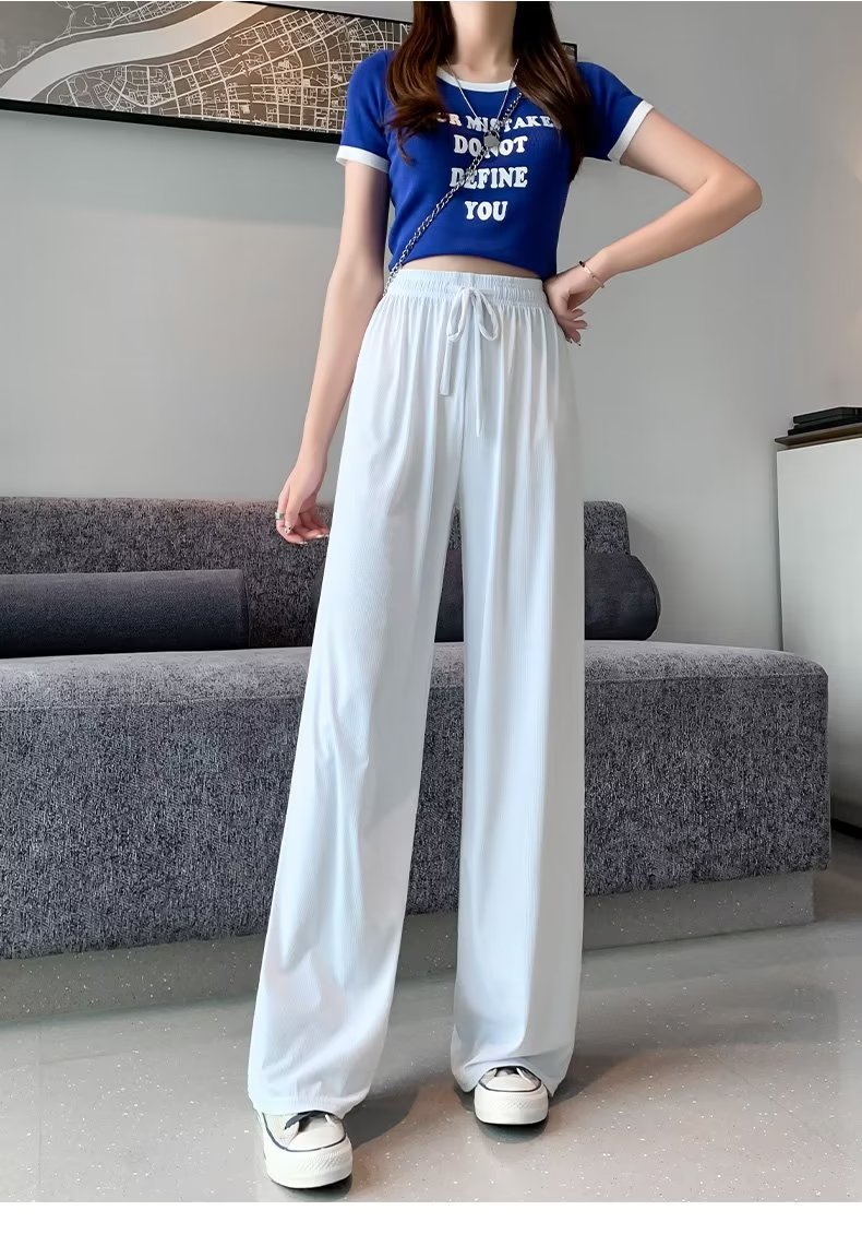 2023 New Spring Couple Straight-Leg Pants Loose Casual Pants Hanging Loose Casual Fashion Popular Xiaoxi Pants