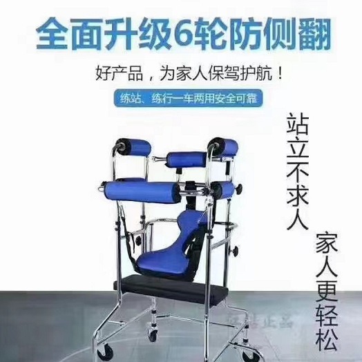 成人学步车残疾瘫痪助行器康复训练中风偏瘫康复器材站立架-阿里巴巴