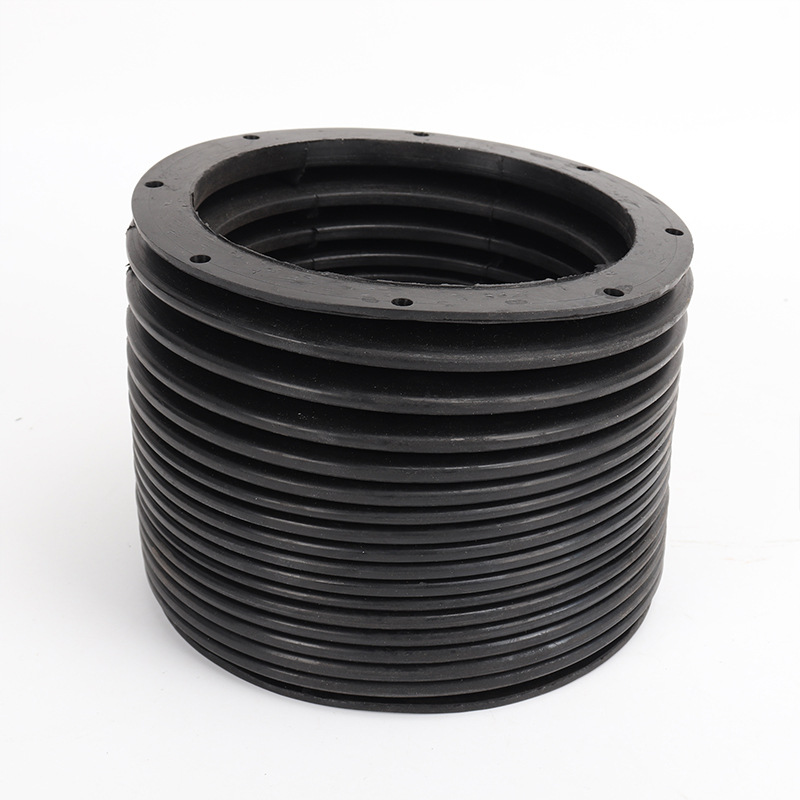 橡胶波纹保护套防水套 橡胶防尘套 减震缓冲橡胶护套 铭致厂家供应