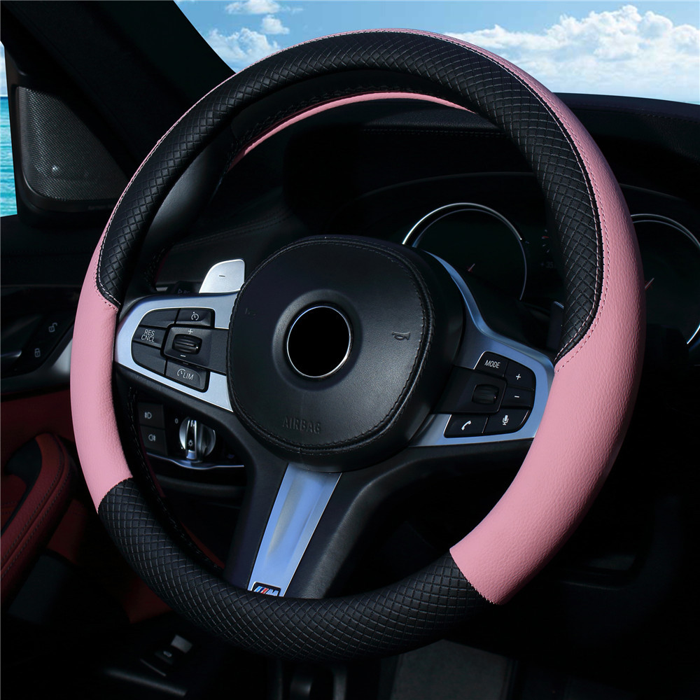 Four Seasons Universal Car Steering Wheel Cover Car Handle Cover Car Steering Wheel Cover Steering Wheel Cover Car Interior Decoration