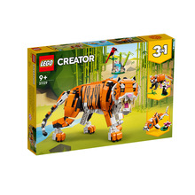 LEGO乐高31129威武的老虎创意百变3合1 金鱼儿童拼装积木玩具礼物