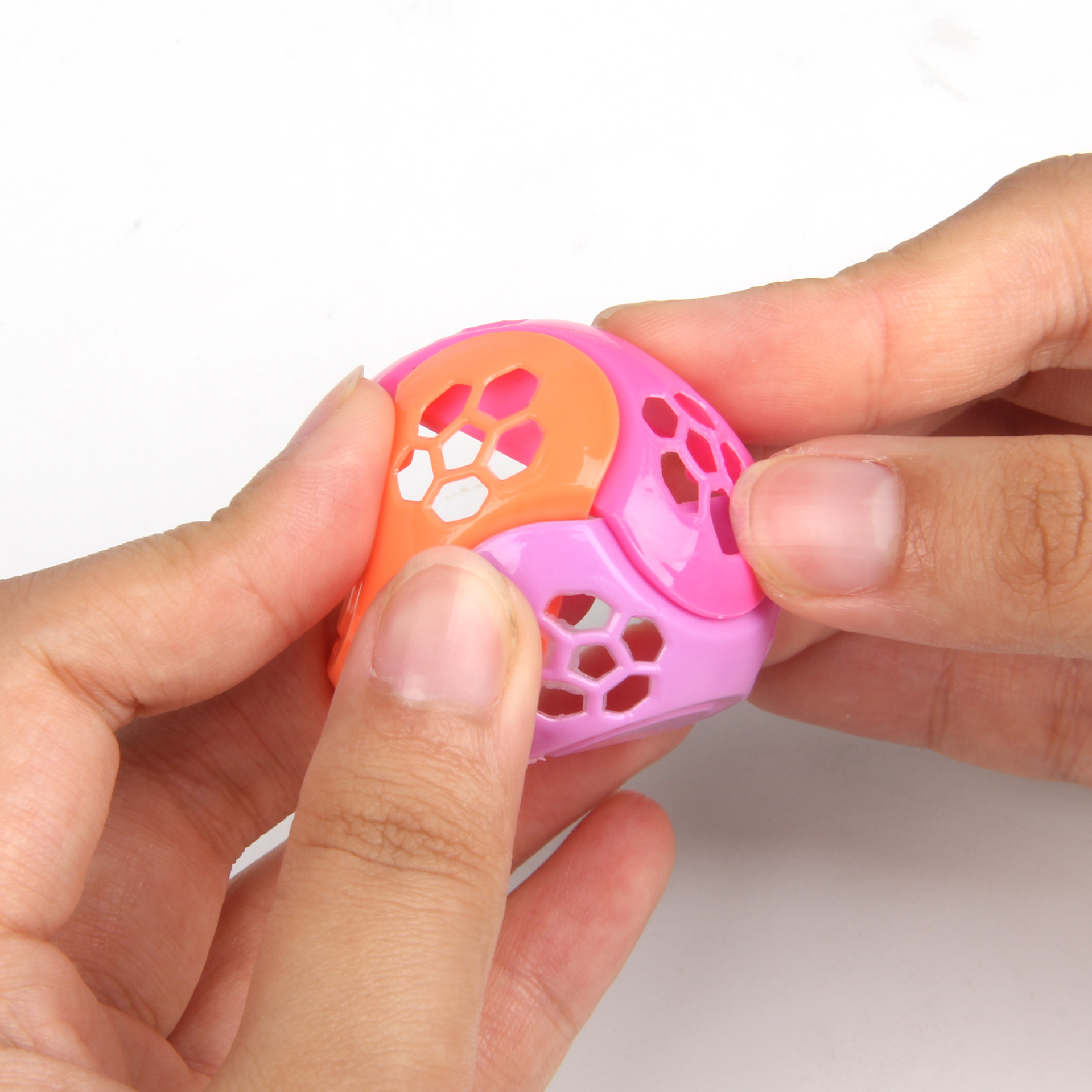 创意智力组装魔方球 迷你儿童拼装网格球玩具男孩怀旧经典拼拆球