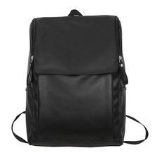 跨境欧美时尚软PU皮14寸笔记本电脑背包女 大学生男双肩书包背包