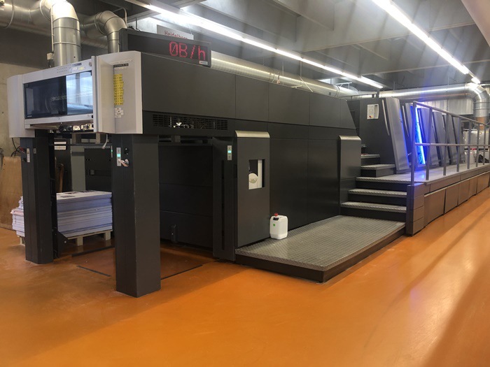 海德堡印刷机xl105-5 l 对开五色胶印机 印刷设备