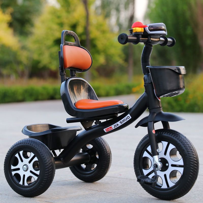 Children's Tricycle Bicycle Children's 1-3 -- 2-6 Years Old Large Baby Gift Baby Hand Push Bicycle Stroller