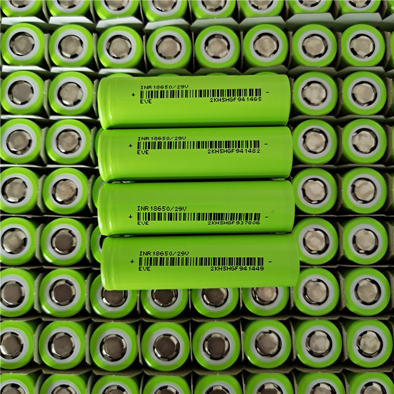 亿纬18650锂电池2900mah3c锂离子电池电瓶车锂电池智能家居