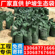 厂家直供批发绿化生态袋供应绿化护坡专用生态袋绿色土工袋批发