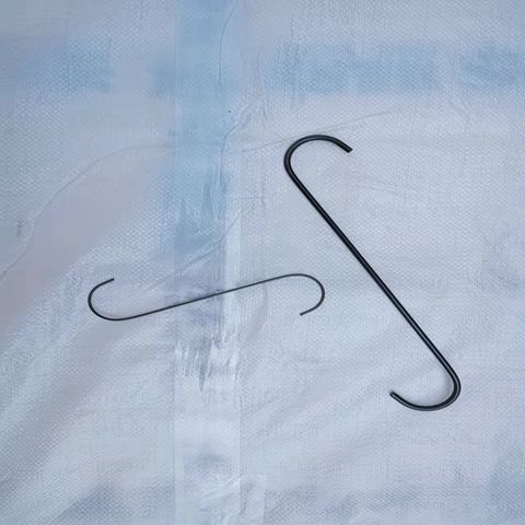 mm粗喷粉喷涂喷漆治金钩子电镀喷塑电泳流水线钢丝s型挂钩