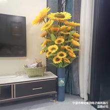向日葵仿真花超大假花摆件干花花束装饰大高枝太阳花客厅摆设植物