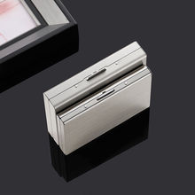 不锈钢钱夹男女士卡包金属创意卡夹薄男卡盒多层多卡位信用卡包