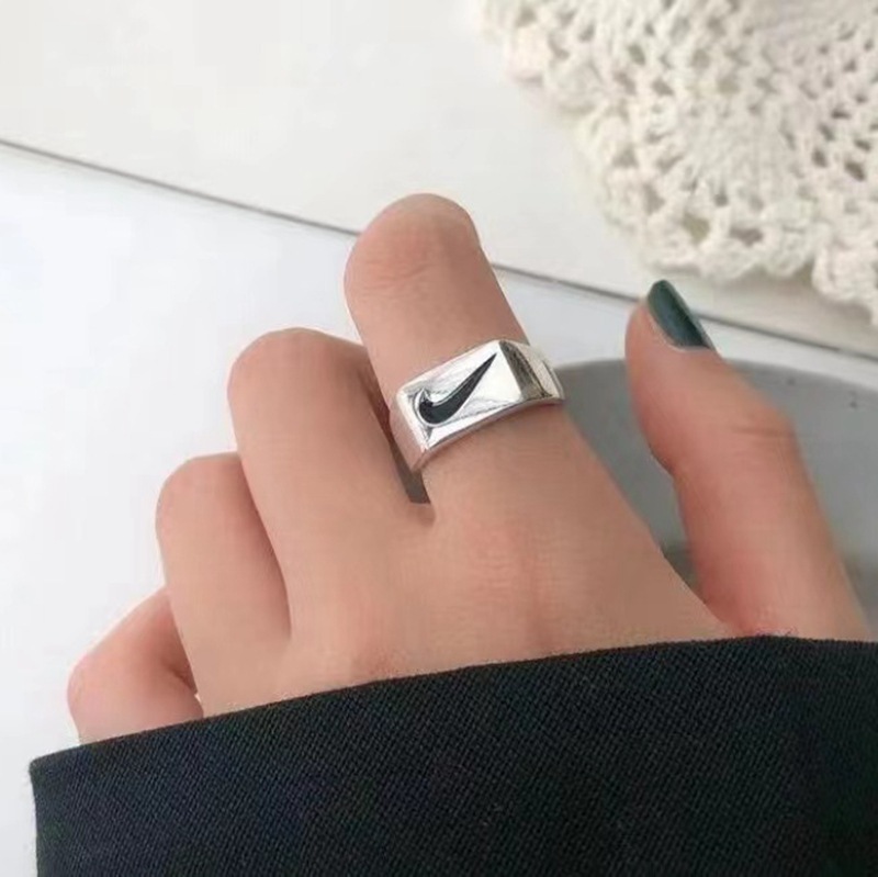 Couple Couple Rings Hip Hop Style Personalized Fashion Ring Couple Design Vintage Ring Index Finger Ring Disco Jumping