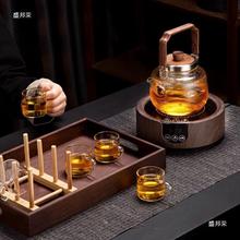 玻璃煮茶壶2024新款煮茶器煮茶炉养生壶多功能家用小型白茶泡茶壶