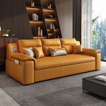 科技布沙发床折叠两用北欧客厅小户型多功能伸缩床双人坐卧可收纳
