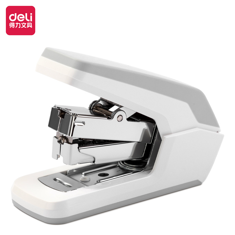 得力0370订书机 办公订书器 省力型可订20张省力型资料装订机