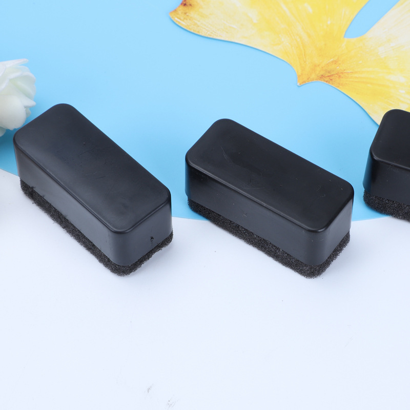 厂家直销小号塑料海绵黑板擦白板擦刷家用小板擦可批发