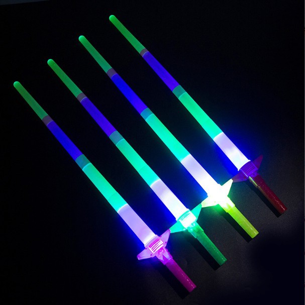 Large Luminous Light Stick Concert Cheer Light Stick Children's Retractable Sword Toy Stall Night Market Hot Sale Wholesale