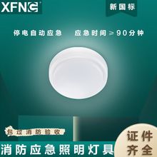 LED防水吸顶应急灯DC24/36V智能疏散一体化三防吸顶照明灯A型