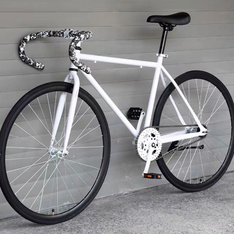 公路自行车死飞成人寸实心胎手刹羊角把单车倒刹活飞男女公路车批