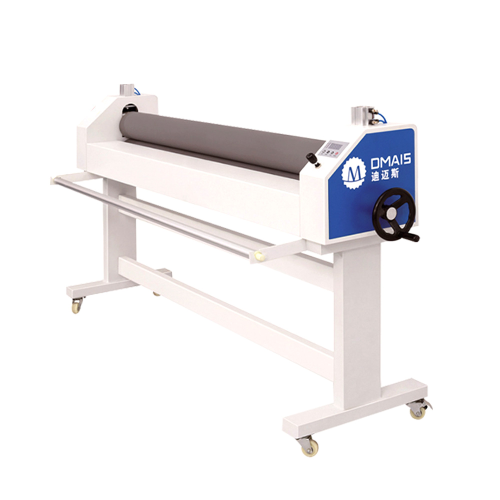 迪迈斯手动冷裱广告写真kt板过膜机板材裱板机压膜机1680c加热型