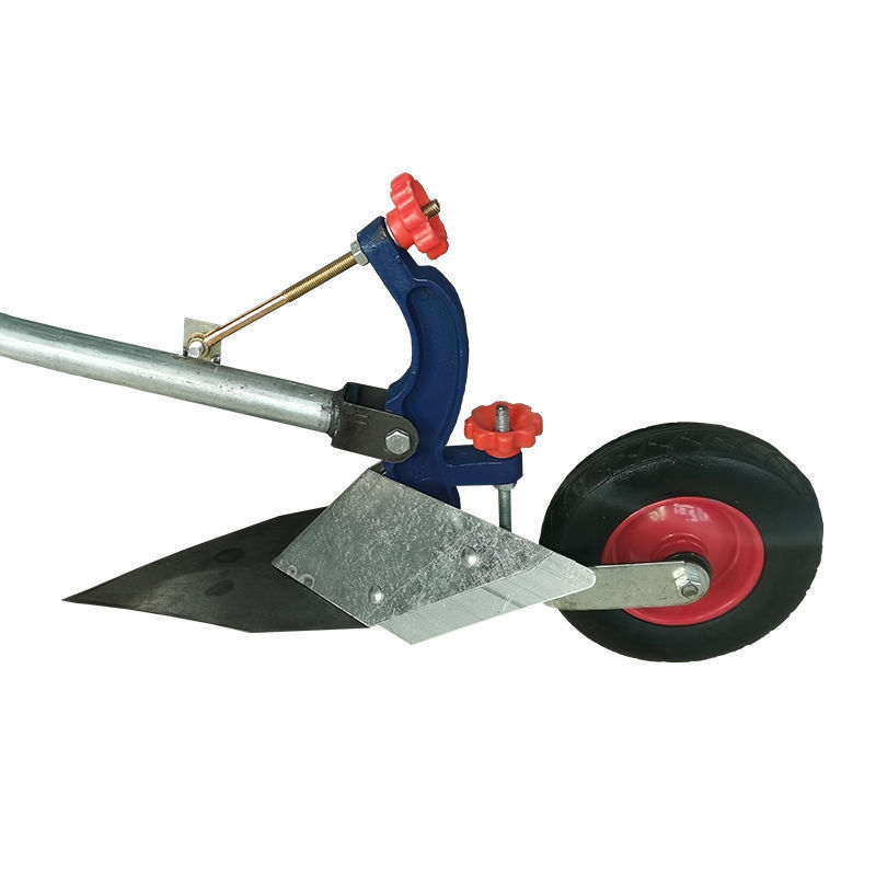 开沟犁地手拉犁 人力手拉犁微耕机 小型犁地松土机起垄开沟器