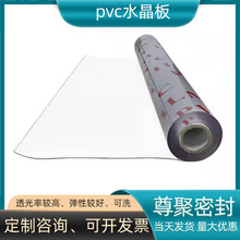 现货批发透明pvc软板 1mm-5mm透明桌垫 镜面塑料软玻璃pvc水晶板