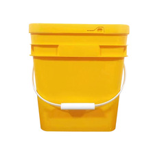供应25L塑料桶方桶垃圾桶 种子桶农药桶储物收纳桶肥料桶涂料桶