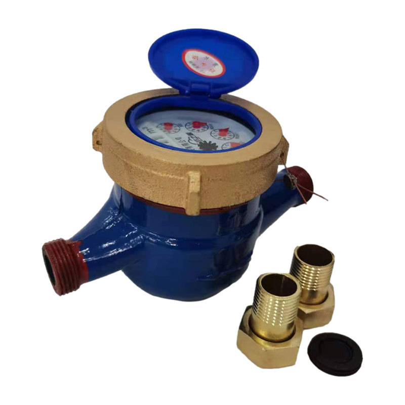 Water Source Dn15-dn40 Rotating Vane Type Water Meter Mechanical Water Meter Household Tap Water Meter LXL-15E