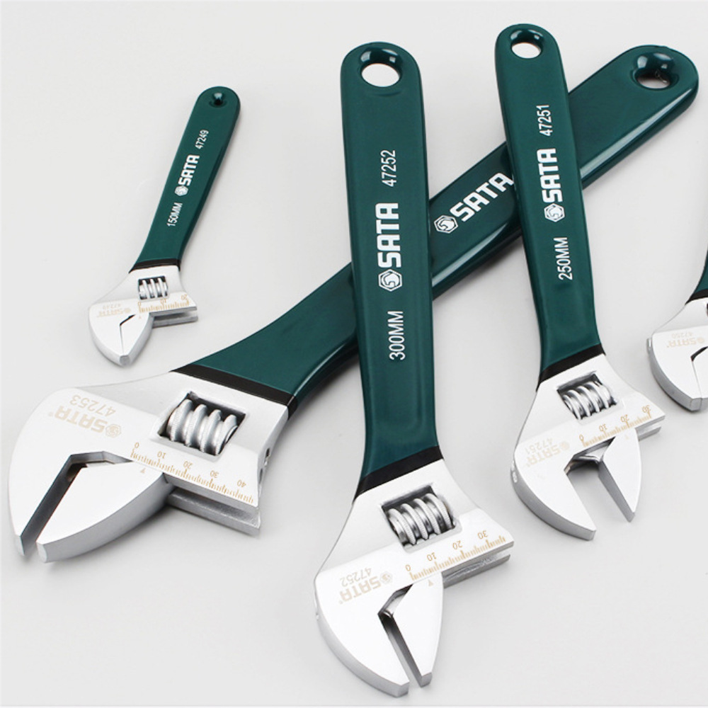 世达工具活动扳手12寸活扳手开口板子活口扳手活络8寸 47248