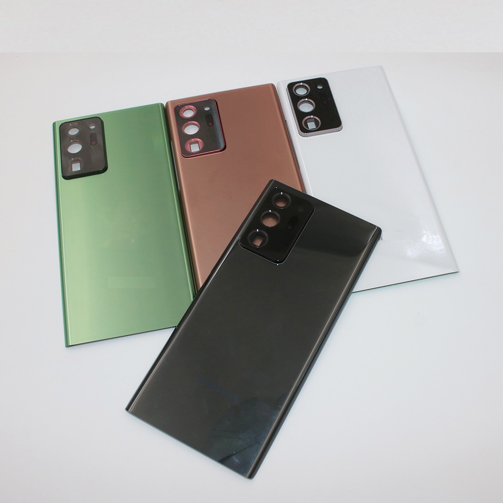 适用三星note20ultra后盖玻璃note20u电池盖n9810后盖透明后壳屏