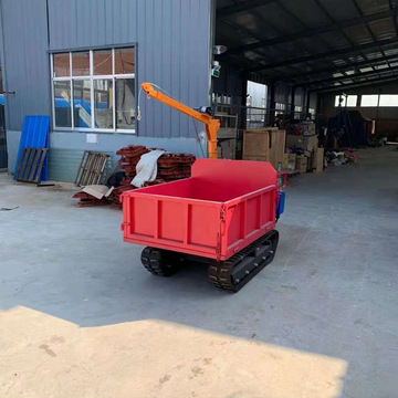 小型农业机械山地履带运输车 手扶全地形爬山虎履带运输车